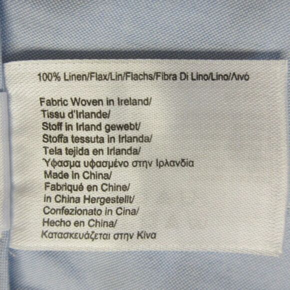 BROOKS BROTHERS Country Club 100% Linen 19th Hole Shorts Sz 40 Navy Blue Martini - Picture 6 of 15